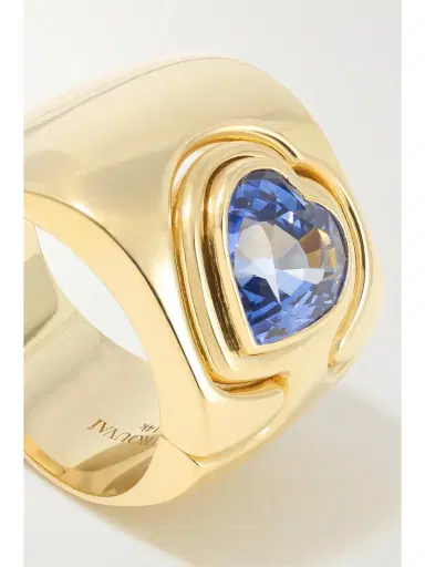 Retrouvaí 14-karat Gold Sapphire Ring | Thumbnail 4