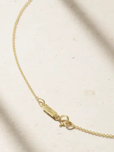 Jennifer Meyer 18-karat Gold Diamond And Emerald Necklace | Thumbnail 3 Jennifer Meyer 18-karat Gold Diamond And Emerald Necklace | Thumbnail 3