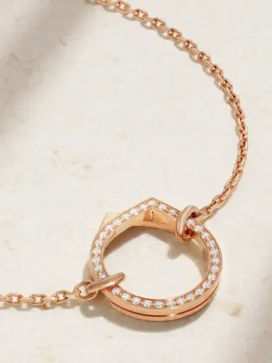 Repossi Antifer 18-karat Rose Gold Diamond Bracelet | Thumbnail 4 Repossi Antifer 18-karat Rose Gold Diamond Bracelet | Thumbnail 4