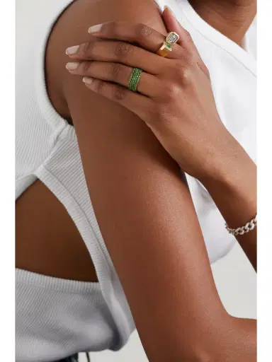 SHAY 18-karat Gold Garnet Ring | Thumbnail 5 SHAY 18-karat Gold Garnet Ring | Thumbnail 5