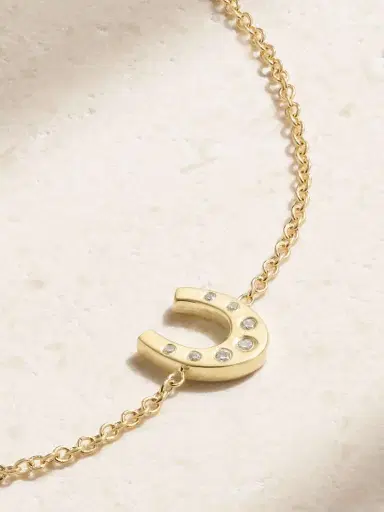 Jennifer Meyer Mini Horseshoe 18-karat Gold Diamond Bracelet | Thumbnail 4 Jennifer Meyer Mini Horseshoe 18-karat Gold Diamond Bracelet | Thumbnail 4