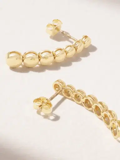 Jennifer Meyer 18-karat Gold Earrings | Thumbnail 3 Jennifer Meyer 18-karat Gold Earrings | Thumbnail 3