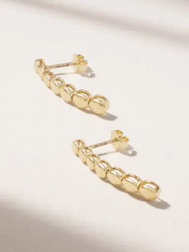 Jennifer Meyer 18-karat Gold Earrings | Thumbnail 1 Jennifer Meyer 18-karat Gold Earrings | Thumbnail 1