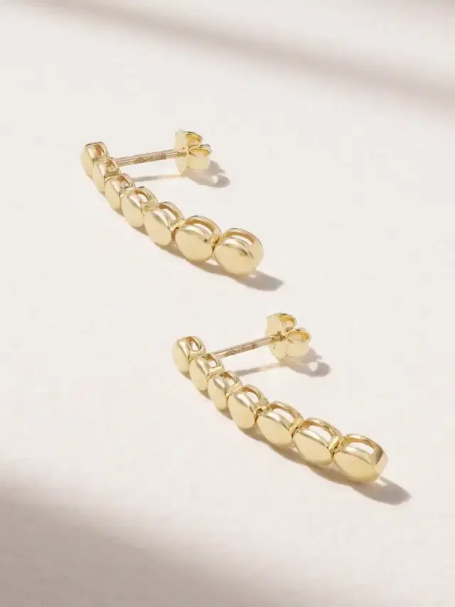Jennifer Meyer 18-karat Gold Earrings
