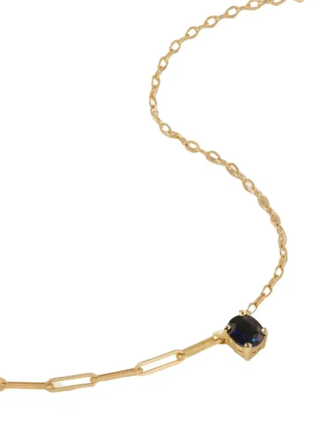 Yvonne Léon 18-karat Gold Sapphire Necklace