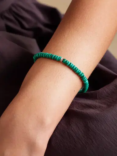 Mateo 14-karat Gold, Malachite And Diamond Bracelet | Thumbnail 2 Mateo 14-karat Gold, Malachite And Diamond Bracelet | Thumbnail 2