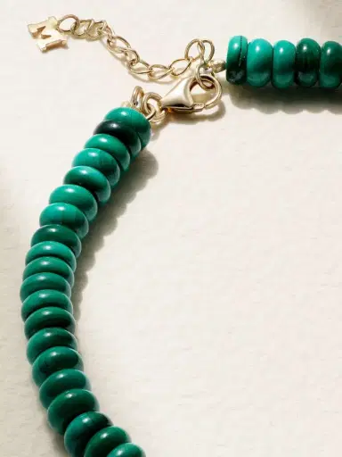 Mateo 14-karat Gold, Malachite And Diamond Bracelet | Thumbnail 3 Mateo 14-karat Gold, Malachite And Diamond Bracelet | Thumbnail 3