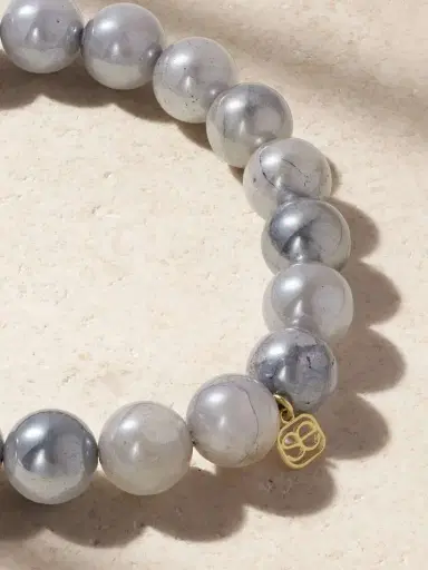 Sydney Evan Evil Eye 14-karat Gold, Moonstone And Diamond Bracelet | Thumbnail 3 Sydney Evan Evil Eye 14-karat Gold, Moonstone And Diamond Bracelet | Thumbnail 3
