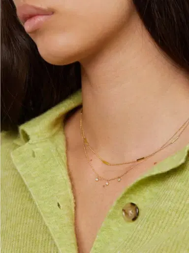 Jennifer Meyer 18-karat Gold Diamond Necklace | Thumbnail 5 Jennifer Meyer 18-karat Gold Diamond Necklace | Thumbnail 5