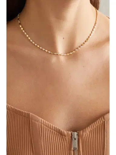 Messika D-vibes 18-karat Gold Diamond Necklace | Thumbnail 2