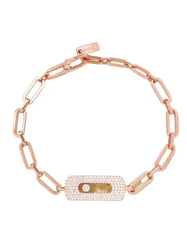 My Move 18-karat Rose Gold Diamond Bracelet