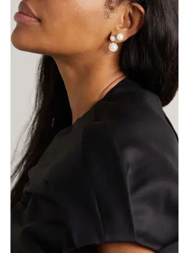 Sophie Bille Brahe Deux Jeanne 14-karat Recycled Gold Pearl Single Earring | Thumbnail 2 Sophie Bille Brahe Deux Jeanne 14-karat Recycled Gold Pearl Single Earring | Thumbnail 2