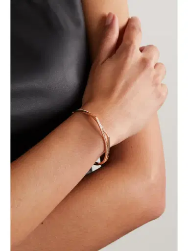 Repossi Antifer 18-karat Rose Gold Diamond Bracelet | Thumbnail 2 Repossi Antifer 18-karat Rose Gold Diamond Bracelet | Thumbnail 2