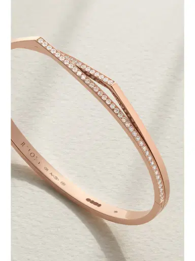 Repossi Antifer 18-karat Rose Gold Diamond Bracelet | Thumbnail 4 Repossi Antifer 18-karat Rose Gold Diamond Bracelet | Thumbnail 4