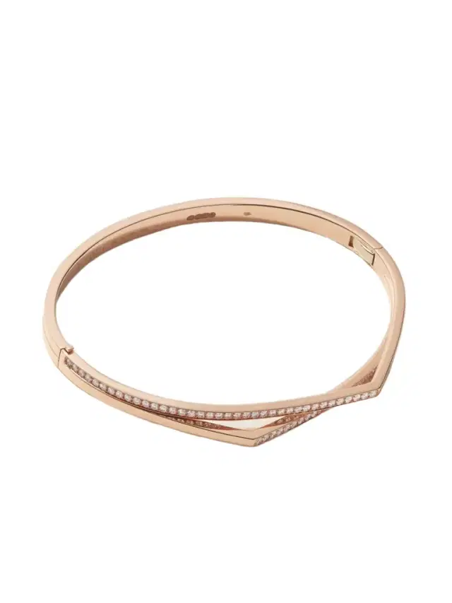 Repossi Antifer 18-karat Rose Gold Diamond Bracelet