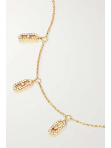 Messika Move Uno Tassel 18-karat Gold Diamond Necklace | Thumbnail 4 Messika Move Uno Tassel 18-karat Gold Diamond Necklace | Thumbnail 4