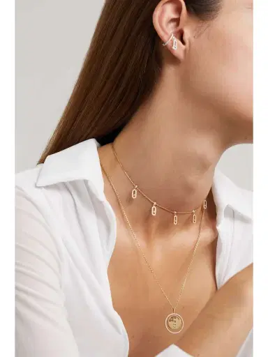 Messika Move Uno Tassel 18-karat Gold Diamond Necklace | Thumbnail 5 Messika Move Uno Tassel 18-karat Gold Diamond Necklace | Thumbnail 5