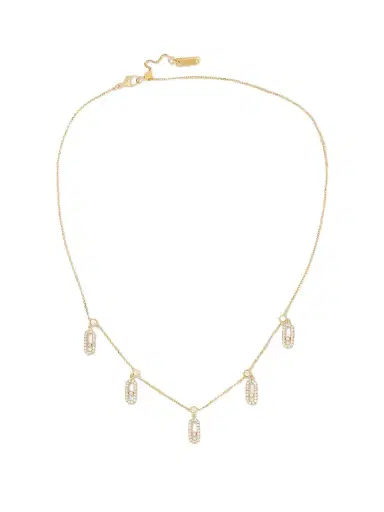 Messika Move Uno Tassel 18-karat Gold Diamond Necklace | Thumbnail 1 Messika Move Uno Tassel 18-karat Gold Diamond Necklace | Thumbnail 1