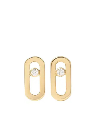 Messika Move Uno 18-karat Gold Diamond Earrings | Thumbnail 1