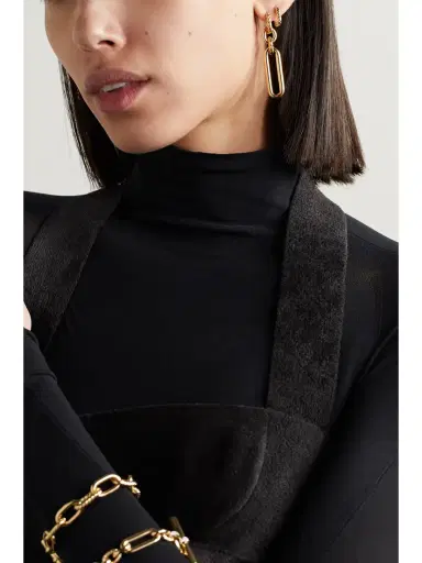 David Yurman Lexington Convertible 18-karat Gold Earrings | Thumbnail 2