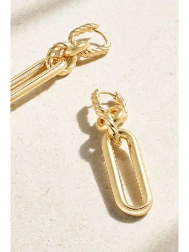 David Yurman Lexington Convertible 18-karat Gold Earrings | Thumbnail 3
