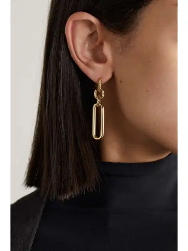 David Yurman Lexington Convertible 18-karat Gold Earrings | Thumbnail 4