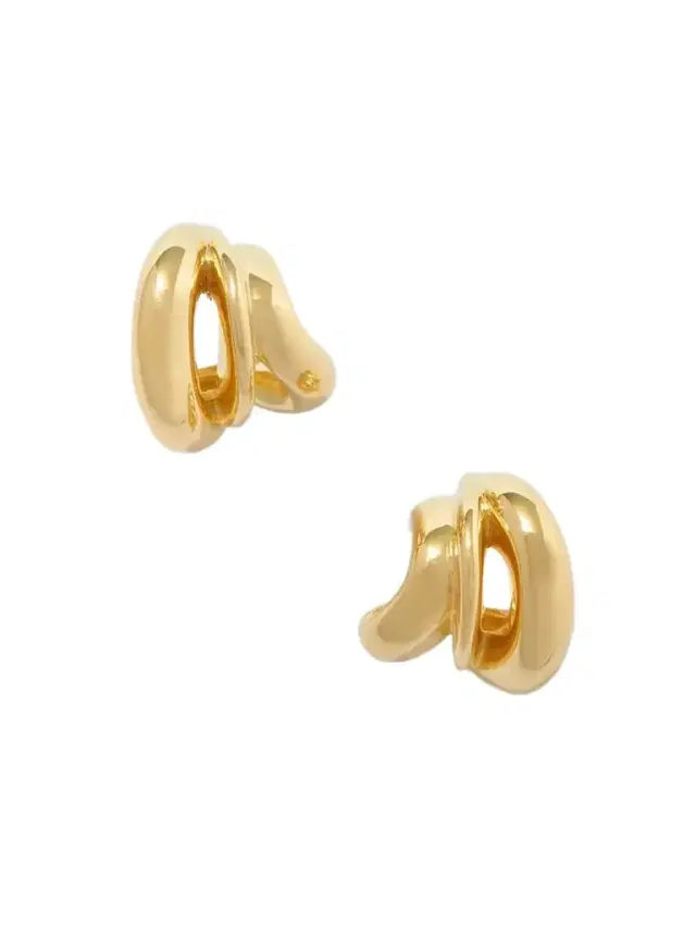 Completedworks + Net Sustain Dollop Recycled Gold Vermeil Hoop Earrings