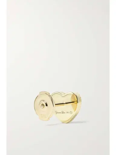Yvonne Léon 9-karat Gold, Mother-of-pearl And Diamond Earrings | Thumbnail 4 Yvonne Léon 9-karat Gold, Mother-of-pearl And Diamond Earrings | Thumbnail 4