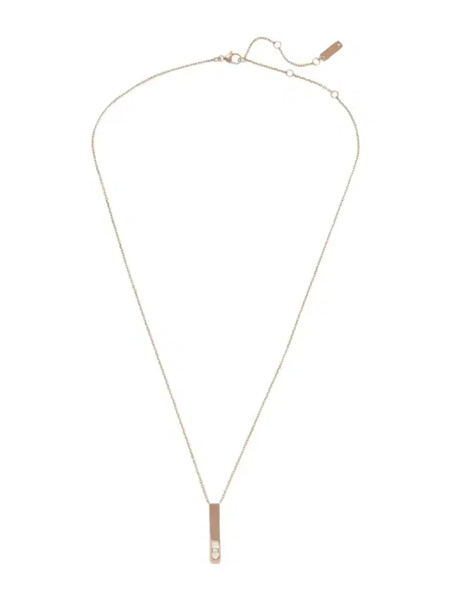Messika My First Diamond 18-karat Rose Gold Diamond Necklace