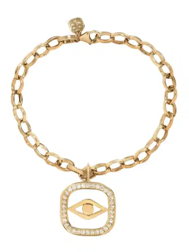 Sydney Evan 14-karat Gold Diamond Bracelet | Thumbnail 1