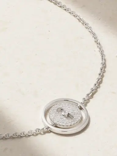 Messika Lucky Move 18-karat White Gold Diamond Bracelet | Thumbnail 4 Messika Lucky Move 18-karat White Gold Diamond Bracelet | Thumbnail 4