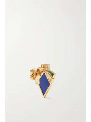 L’Atelier Nawbar The Nathalie 18-karat Gold Multi-stone Earrings | Thumbnail 3 L’Atelier Nawbar The Nathalie 18-karat Gold Multi-stone Earrings | Thumbnail 3