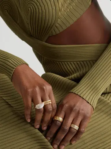 Anita Ko Palm Leaf 18-karat Gold Diamond Ring | Thumbnail 5 Anita Ko Palm Leaf 18-karat Gold Diamond Ring | Thumbnail 5
