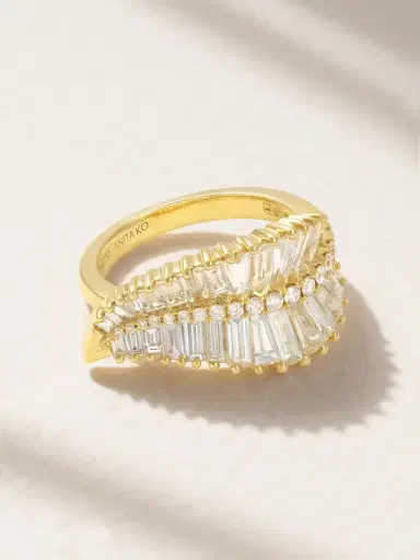 Anita Ko Palm Leaf 18-karat Gold Diamond Ring | Thumbnail 1 Anita Ko Palm Leaf 18-karat Gold Diamond Ring | Thumbnail 1