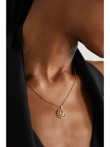Messika Lucky Move 18-karat Rose Gold Diamond Necklace | Thumbnail 2 Messika Lucky Move 18-karat Rose Gold Diamond Necklace | Thumbnail 2