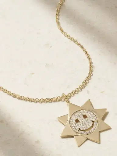 Sydney Evan 14-karat Gold Diamond Necklace | Thumbnail 1 Sydney Evan 14-karat Gold Diamond Necklace | Thumbnail 1