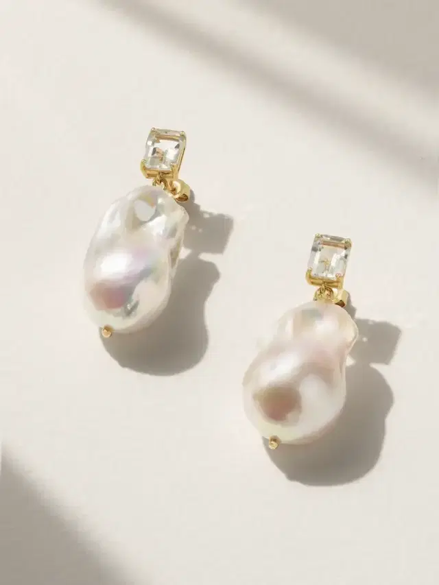 Mateo 14-karat Gold, Pearl And Amethyst Earrings