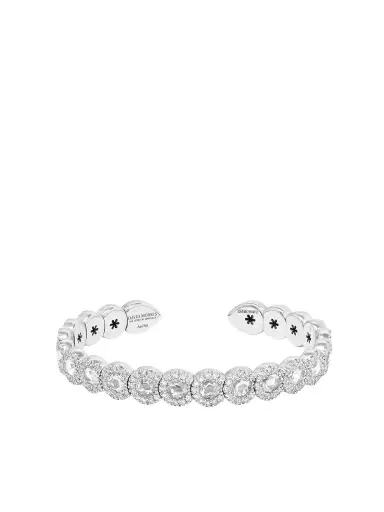 David Morris 18-karat White Gold Diamond Cuff | Thumbnail 1 David Morris 18-karat White Gold Diamond Cuff | Thumbnail 1