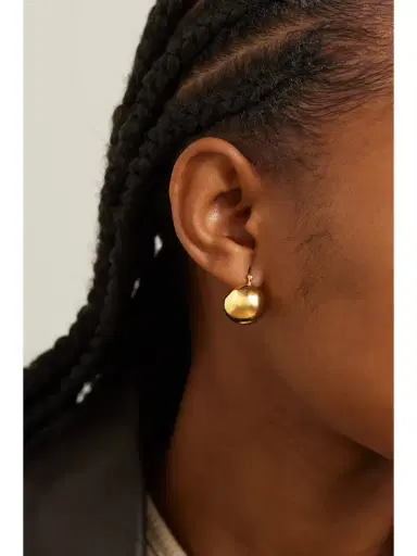 LIÉ STUDIO The Ingrid Gold-plated Earrings | Thumbnail 2