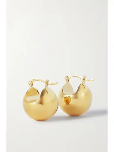 LIÉ STUDIO The Ingrid Gold-plated Earrings | Thumbnail 3