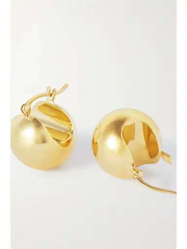 LIÉ STUDIO The Ingrid Gold-plated Earrings | Thumbnail 4