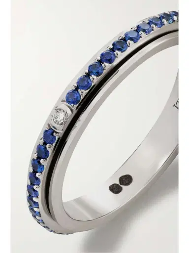 Piaget Possession 18-karat White Gold, Sapphire And Diamond Ring | Thumbnail 5 Piaget Possession 18-karat White Gold, Sapphire And Diamond Ring | Thumbnail 5