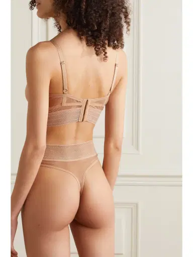 ELSE Bare Stretch-tulle Underwired Bra | Thumbnail 3 ELSE Bare Stretch-tulle Underwired Bra | Thumbnail 3