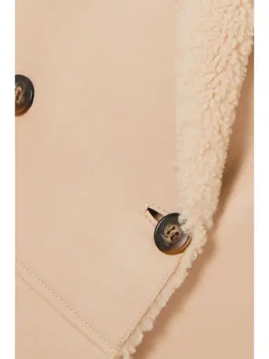 LOULOU STUDIO Namo Oversized Double-breasted Shearling Coat | Thumbnail 5 LOULOU STUDIO Namo Oversized Double-breasted Shearling Coat | Thumbnail 5