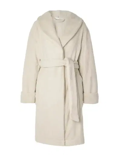 Skin + Net Sustain Vivienne Belted Recycled-fleece Robe | Thumbnail 1 Skin + Net Sustain Vivienne Belted Recycled-fleece Robe | Thumbnail 1