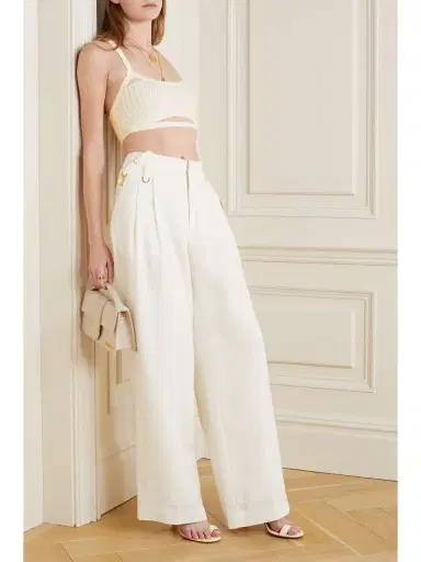 Jacquemus Le Bandeau Bellinu Cutout Ribbed-knit Bralette | Thumbnail 2 Jacquemus Le Bandeau Bellinu Cutout Ribbed-knit Bralette | Thumbnail 2
