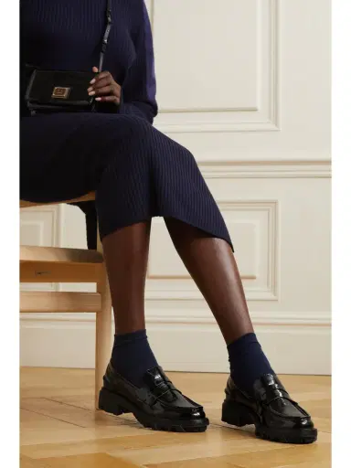 rag & bone Shiloh Patent-leather Loafers | Thumbnail 2