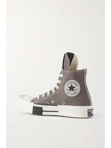 Rick Owens + Converse + Drkshdw Turbodrk Chuck 70 Canvas High-top Sneakers | Thumbnail 3 Rick Owens + Converse + Drkshdw Turbodrk Chuck 70 Canvas High-top Sneakers | Thumbnail 3