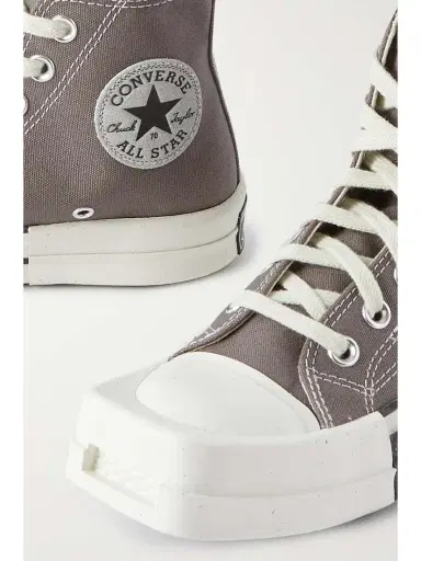 Rick Owens + Converse + Drkshdw Turbodrk Chuck 70 Canvas High-top Sneakers | Thumbnail 4 Rick Owens + Converse + Drkshdw Turbodrk Chuck 70 Canvas High-top Sneakers | Thumbnail 4