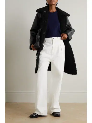 STAND STUDIO Rodeo Faux Fur-trimmed Faux Leather Coat | Thumbnail 2 STAND STUDIO Rodeo Faux Fur-trimmed Faux Leather Coat | Thumbnail 2